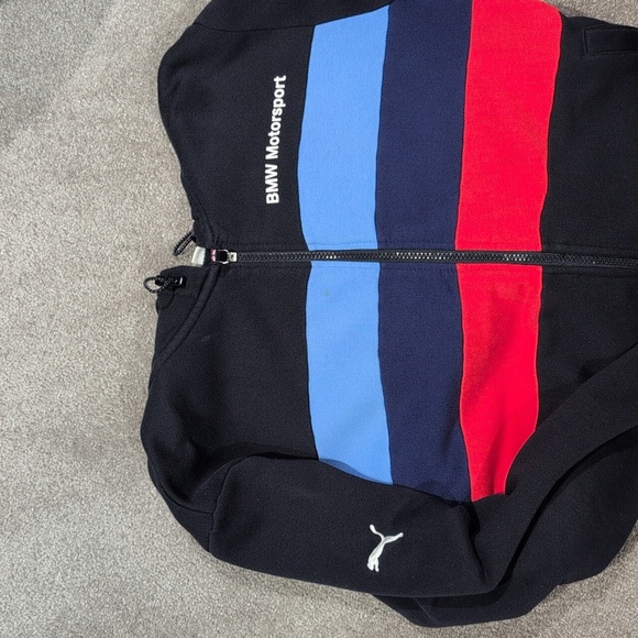 Puma BMW Motorsport Full Zip Hoodie - Picture 2 of 3